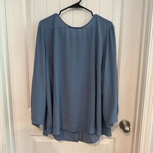 Maurices Blue Pullover Blouse